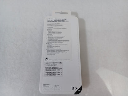 Samsung Black Leather Cover Phone Case EF-VF711 for Galaxy Z Flip3 5G 