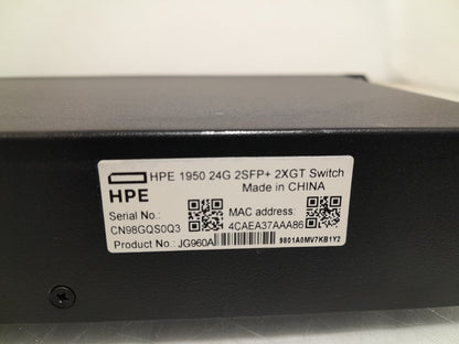 HPE OfficeConnect 1950 24G (JG960A)
