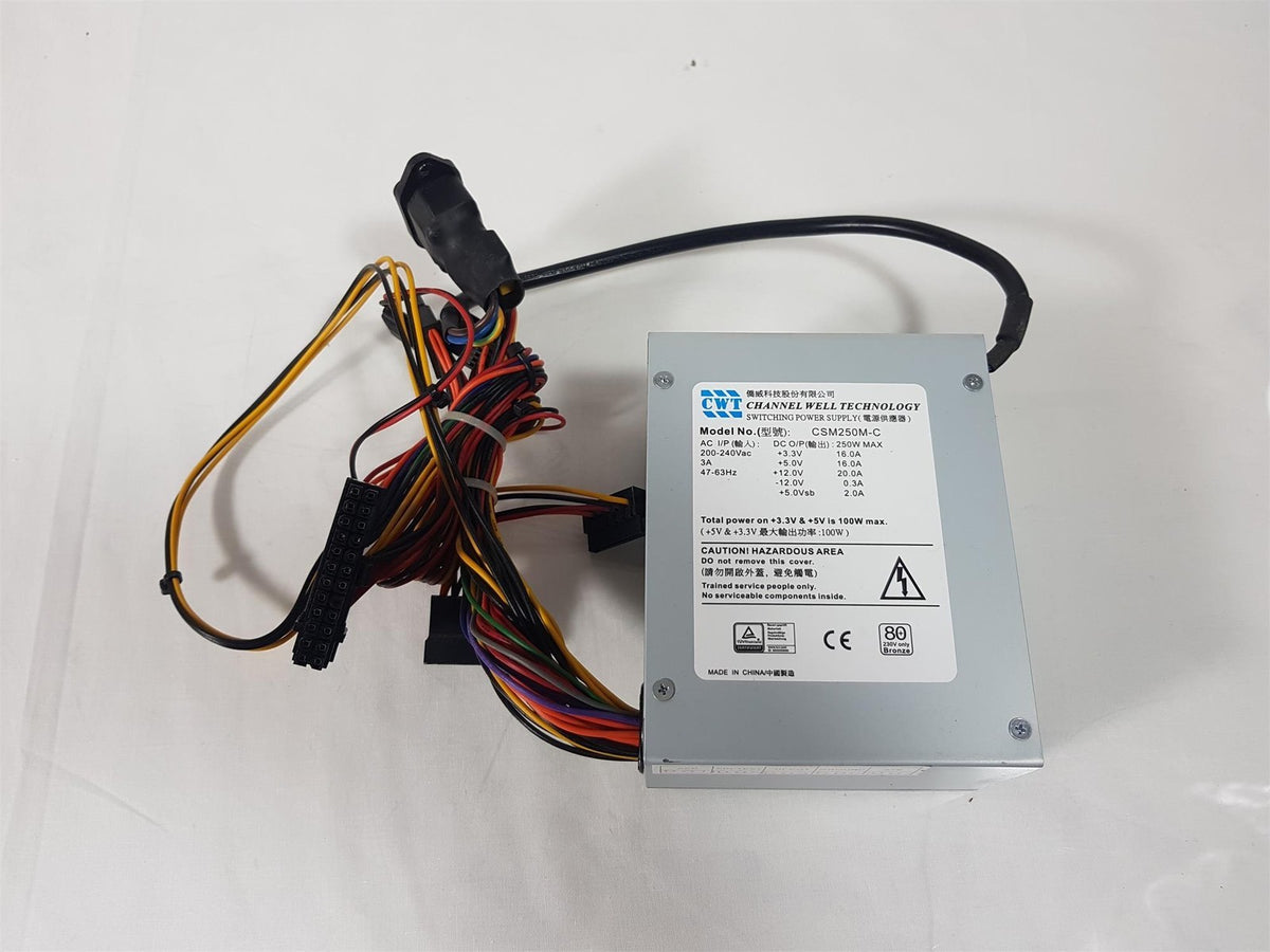 Channel Wells CSM250M-C 250W Power Supply Unit