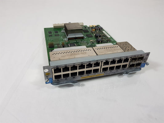 HP ProCurve ZL Switch 24 Port GIG-T SFP PoE ZI Module J8705A 5092-1270