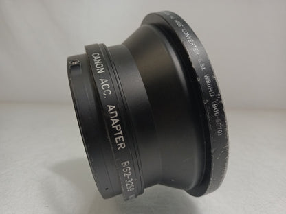 CANON HD Wide Converter 0.8X W80HD (BG0-6670) with Acc. Adapter (BG2-3259)