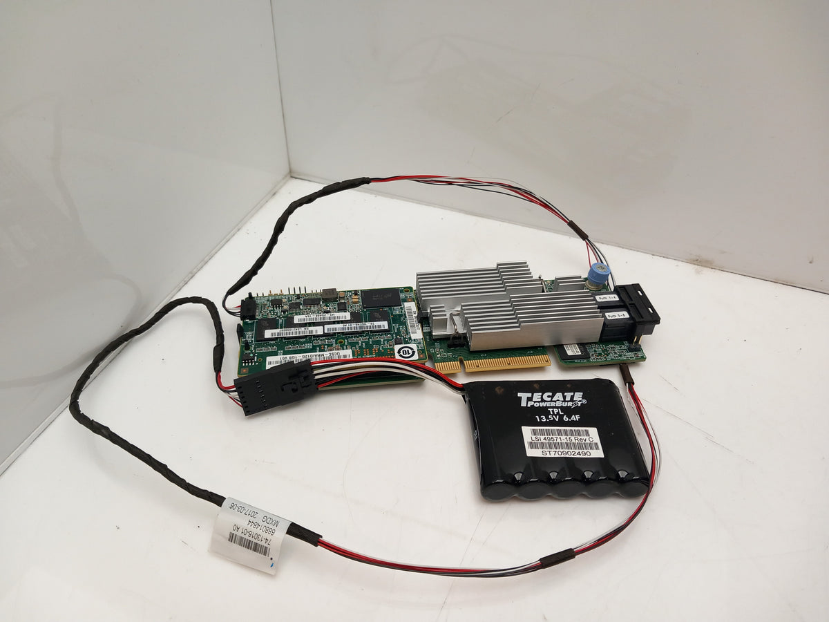 Cisco UCS 12GB SAS RAID Card and 1GB Cache and Battery 74-12862-02 UCSC-MRAID12G