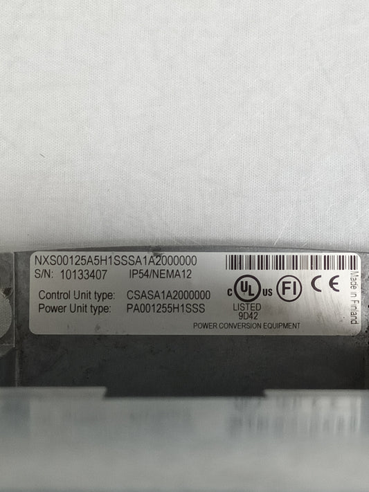Trend Branded VACON NXS AC Drive 380-500V IP54 NXS00125-A5H1SSS-A1A2000000 Frequency Converter