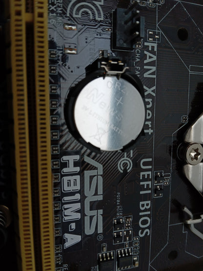 ASUS H81M-A Socket LGA1150 DDR3 PCI-E Micro ATX Motherboard With I/O Shield