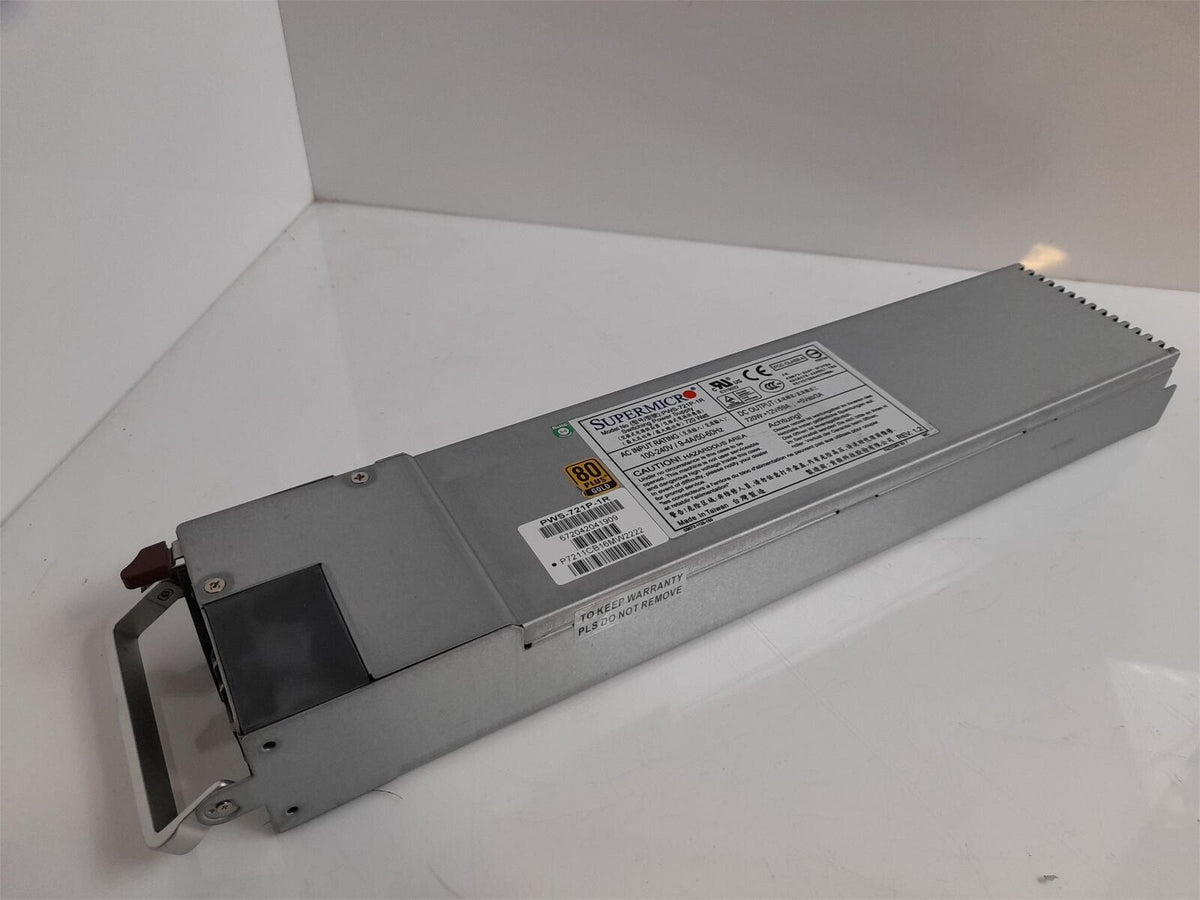 SuperMicro PWS-721P-1R 720W Server Power Supply Unit