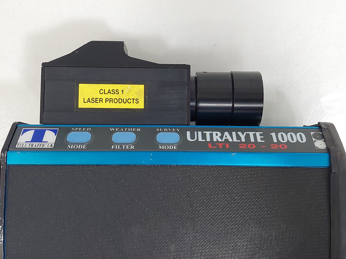 Tele-Traffic LTI 20-20 UltraLyte 1000 Police LIDAR Laser Speed Gun