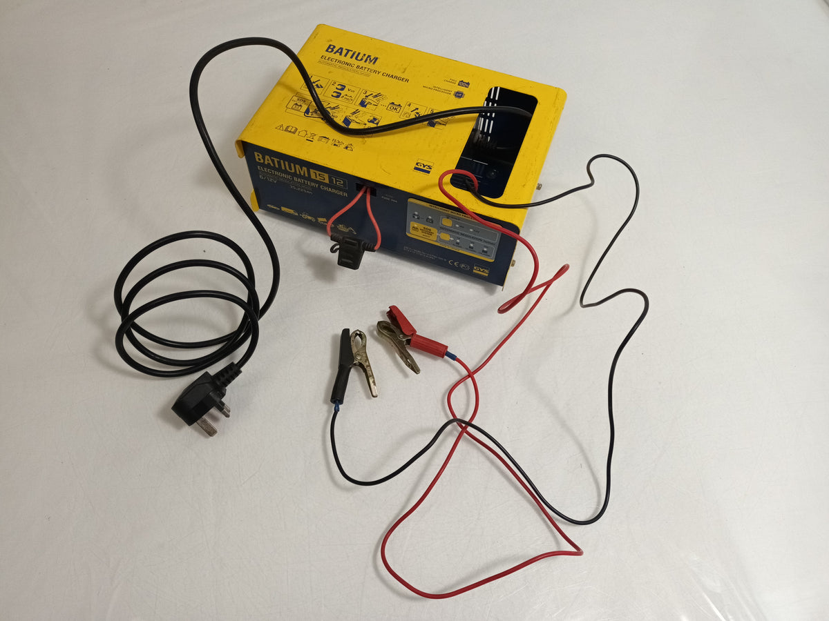 GYS Batium 15 12 Electronic Battery Charger 6V-12V 35-225Ah