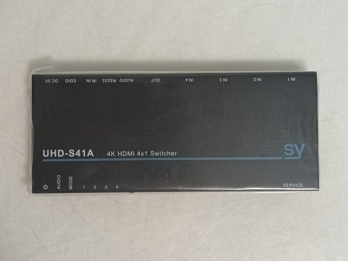 SY Electronics SY-UHD-S41A 4-Port 4K HDMI Switcher