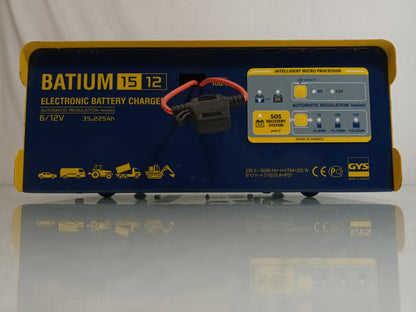 GYS Batium 15 12 Electronic Battery Charger 6V-12V 35-225Ah