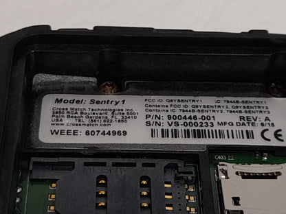 Cross Match Sentry1 Biometric Scanner