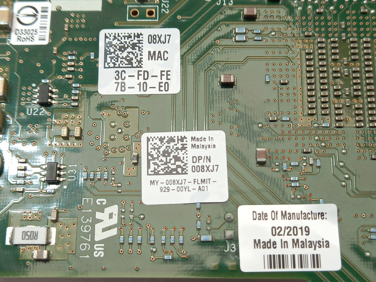 Dell Intel JTZ-1405HL Quad Port PCIe Converged Network Adapter Card 008XJ7 08XJ7