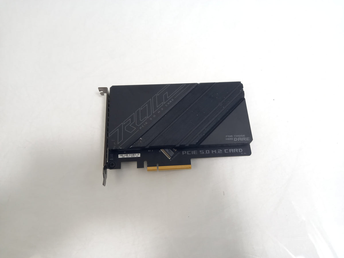 ASUS ROG PCIE 5.0 M.2 CARD NVME GEN 5 PCIe Adapter Card R5MCKC0025556Y3