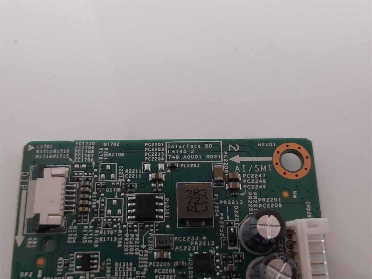 HP E242 Monitor Main PCB Motherboard Logic Board 748.A0U01.0021