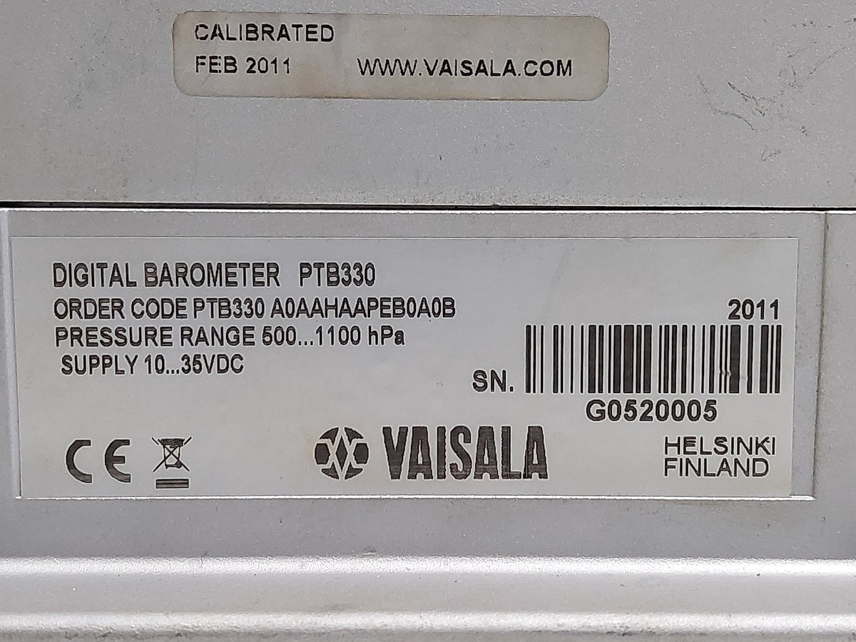 Vaisala BAROCAP Digital Barometer PTB330