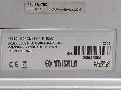 Vaisala BAROCAP Digital Barometer PTB330