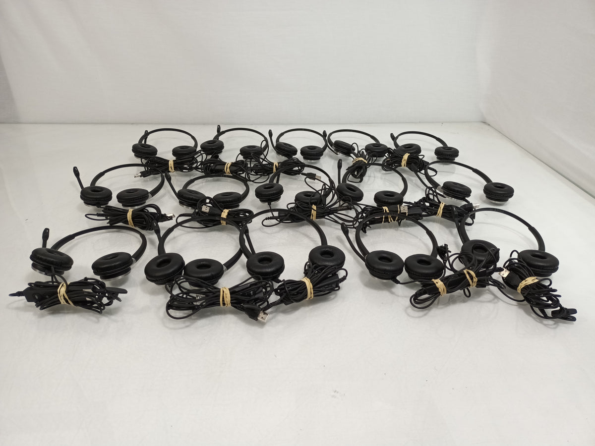 Job lot of 15x Epos Sennheiser SC 665 USB Headset