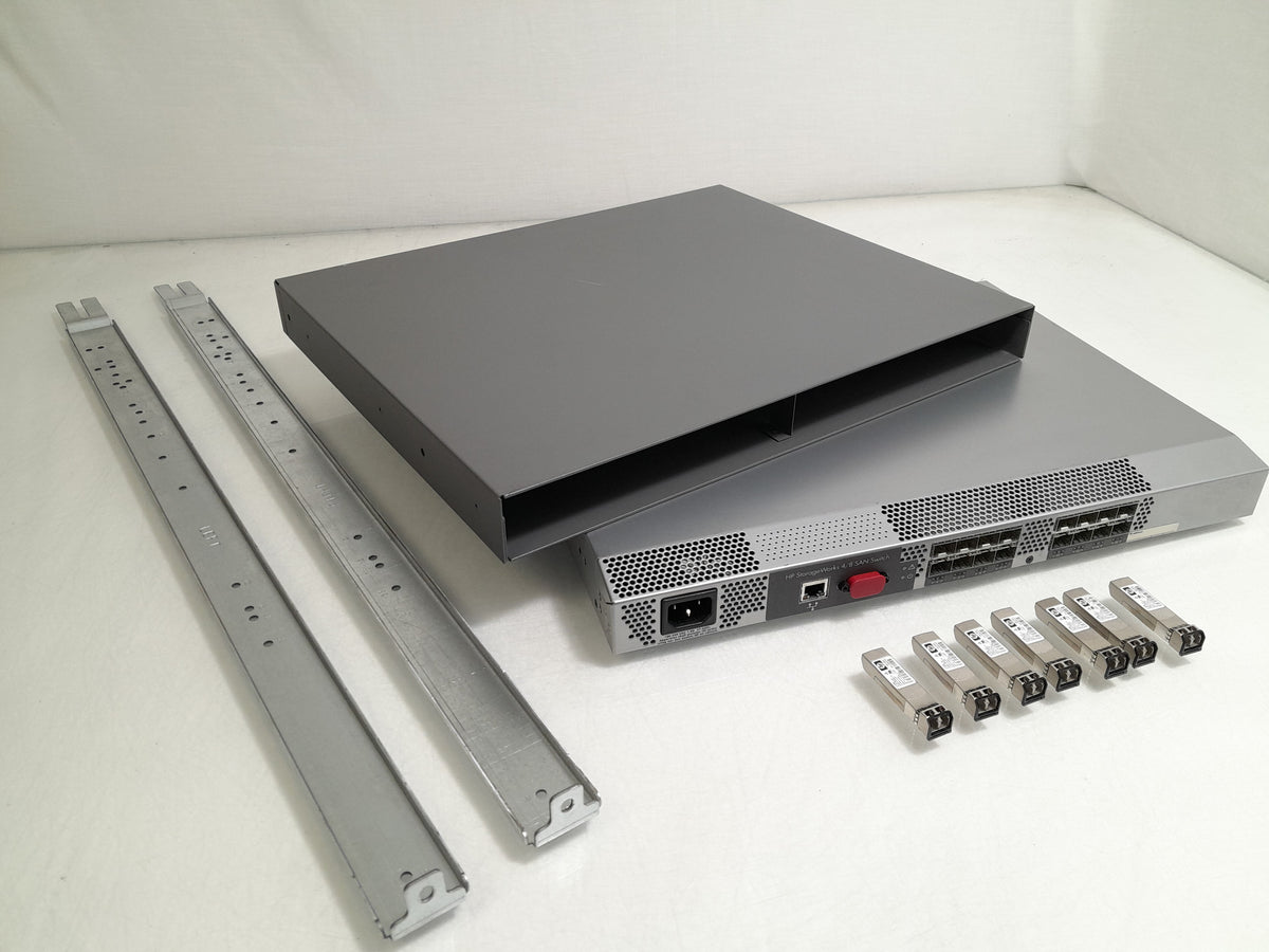 HP StorageWorks 4/8 SAN Switch HSTNM-N005 A8000A 411839-001 