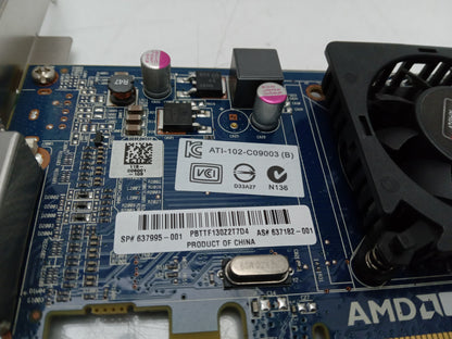 ATI Radeon HD 6350 512MB Video Graphics Card 637182-001
