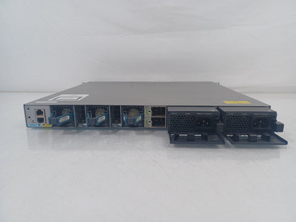 Cisco Catalyst WS-C3850-24U-S V03 24 Port PoE+ Managed Network Switch - 2x PSUs