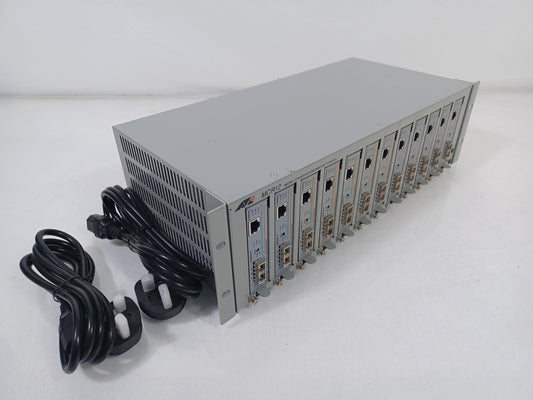 Allied Telesyn AT-MCR12 12 Slot Distribution Chassis - 12x AT-MC1004 Modules