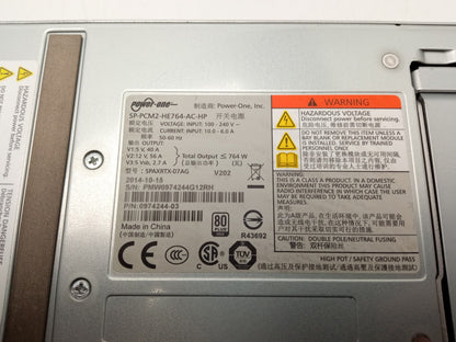 HP 726237-001 764W Server Power Supply Unit Power One SP-PCM2-HE764-AC-HP