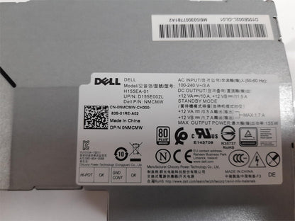 Dell Optiplex 3240 5250 7450 All In One 155W PSU Power Supply Unit 0NMCMW NMCMW