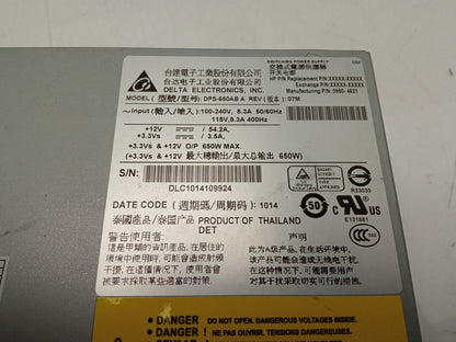 Delta Electronics DPS-650AB A 650W Hot Swap Power Supply Unit