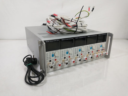Chroma 63600-5 Series 5 Slot DC Electronic Load Mainframe - With Modules & Cable