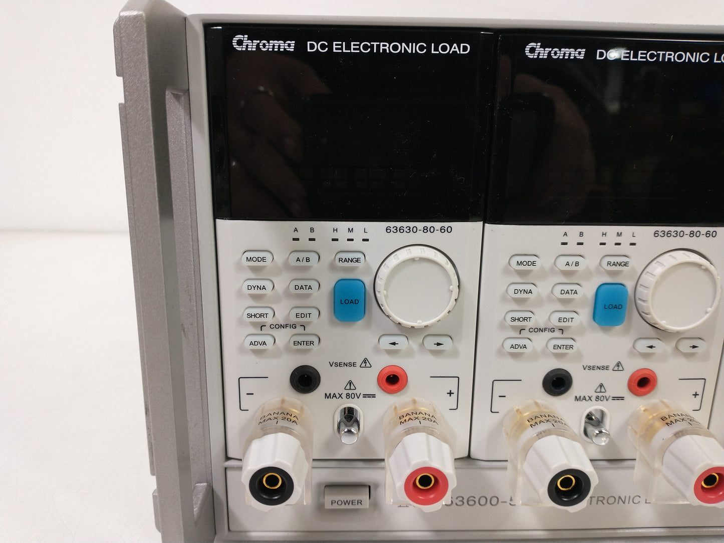 Chroma 63600-5 Series 5 Slot DC Electronic Load Mainframe - With Modules & Cable