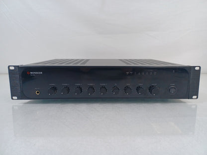 Monacor PA-306 PA Mixing Amplifier - With Rack Mounts