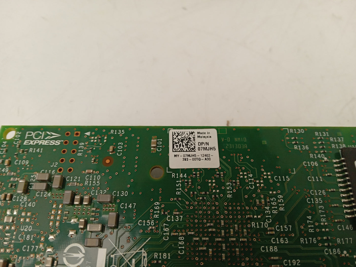 Intel I350-T2 Gigabit Ethernet PCI-E Network Interface Card 07MJH5 7MJH5