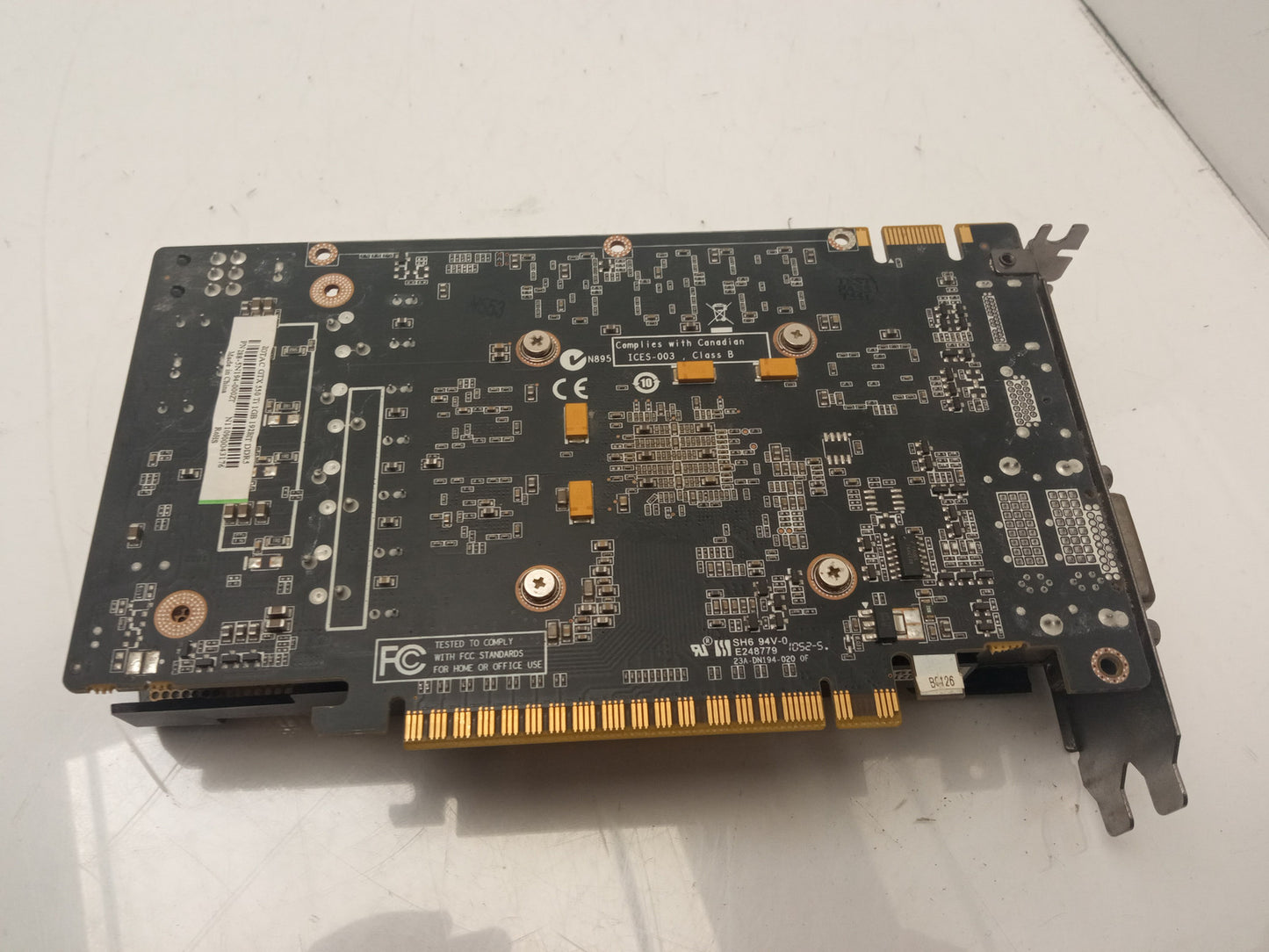 Zotac GTX 550 Ti 1GB DDR5 PCIe Video Graphics Card ZT-50401