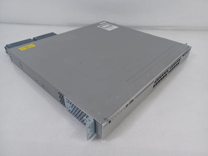 Cisco Catalyst WS-C3850-24U-S V03 24 Port PoE+ Managed Network Switch - 2x PSUs