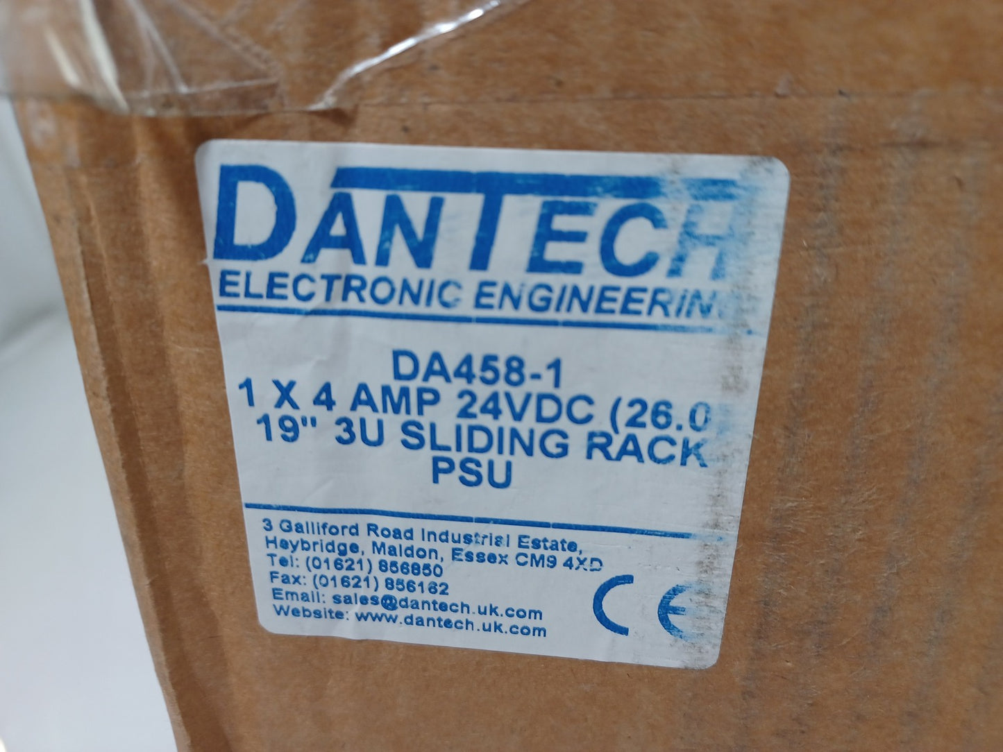 Dantech 1x 4A 24V DC Output Power Supply Unit - With Integrated UPS DA458-1
