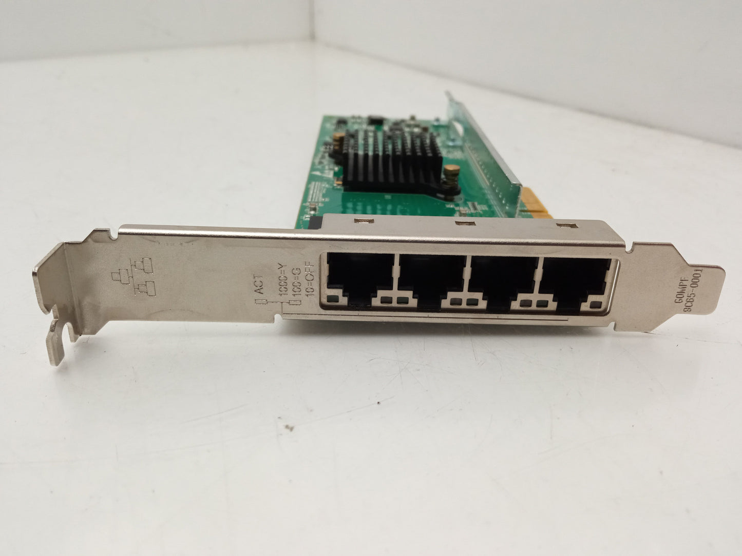 Silicom PE2G4I35L 4 Port PCIe Gigabit Ethernet Adapter Card 340-1133-00