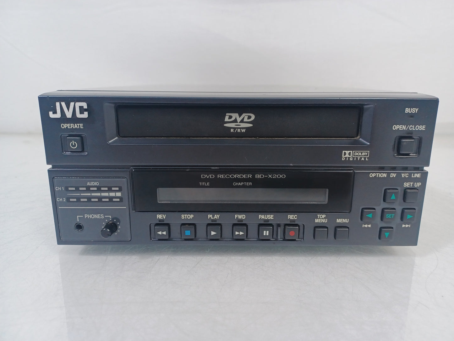 JVC BD-X200E DVD Recorder - With Power Supply Unit