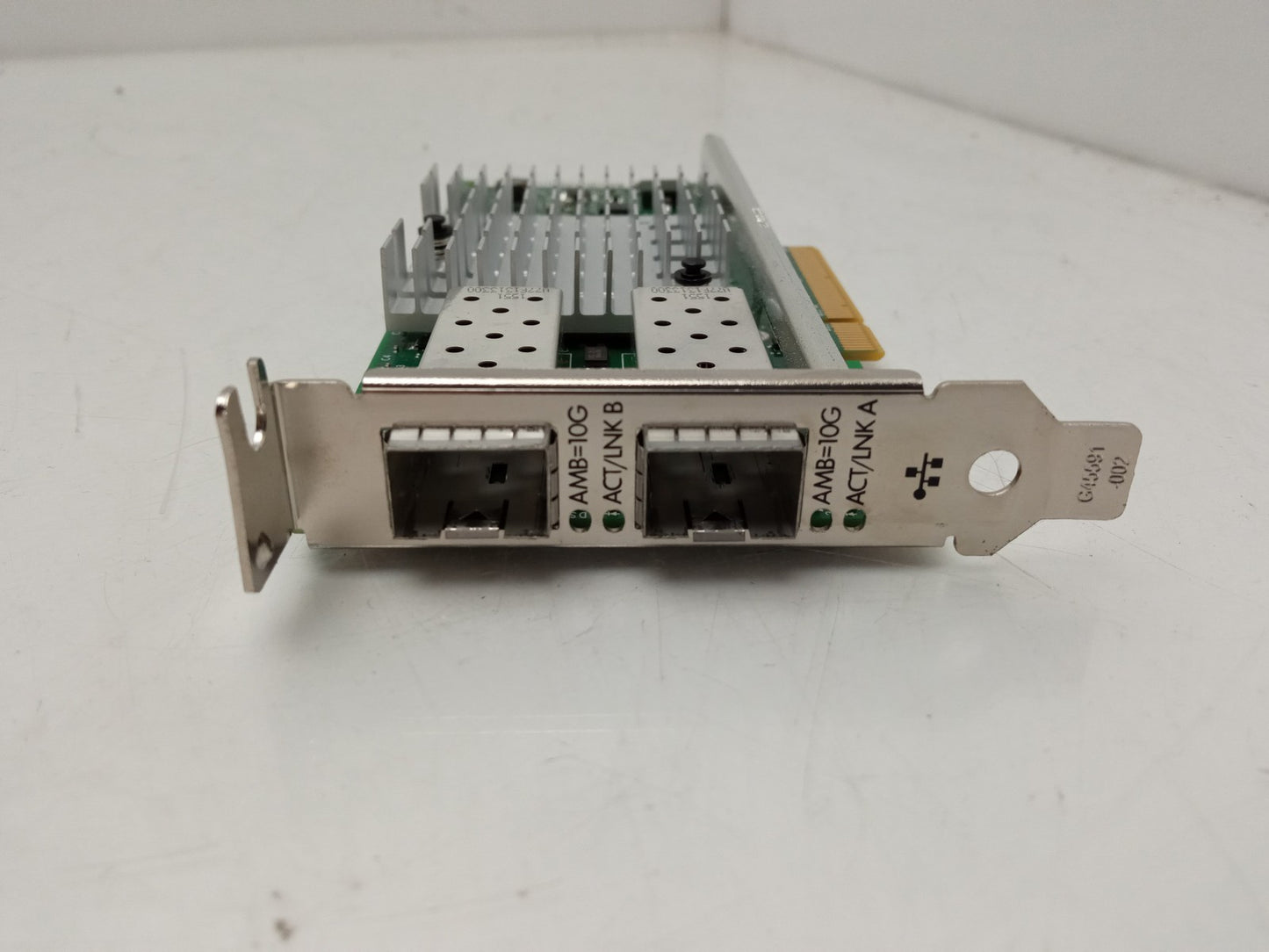 HP 560SFP+ Dual Port 10GbE SFP+ LP Network Interface Card 665247-001 669279-001