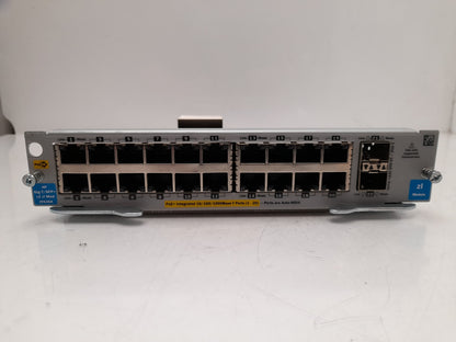 HP J9536A ProCurve 20 Port Gig-T 2 Port SFP+ V2 ZL Switch Module