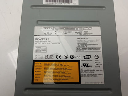 Sony CRX230EE Beige DVD-ROM CD-R/RW ATAPI Disk Drive