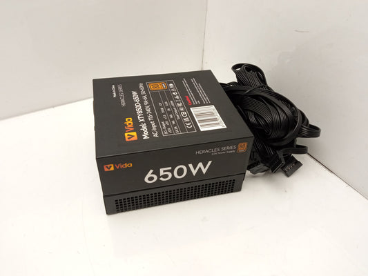 Vida Heracles Series 650W ATX Power Supply Unit XTY850D-650W