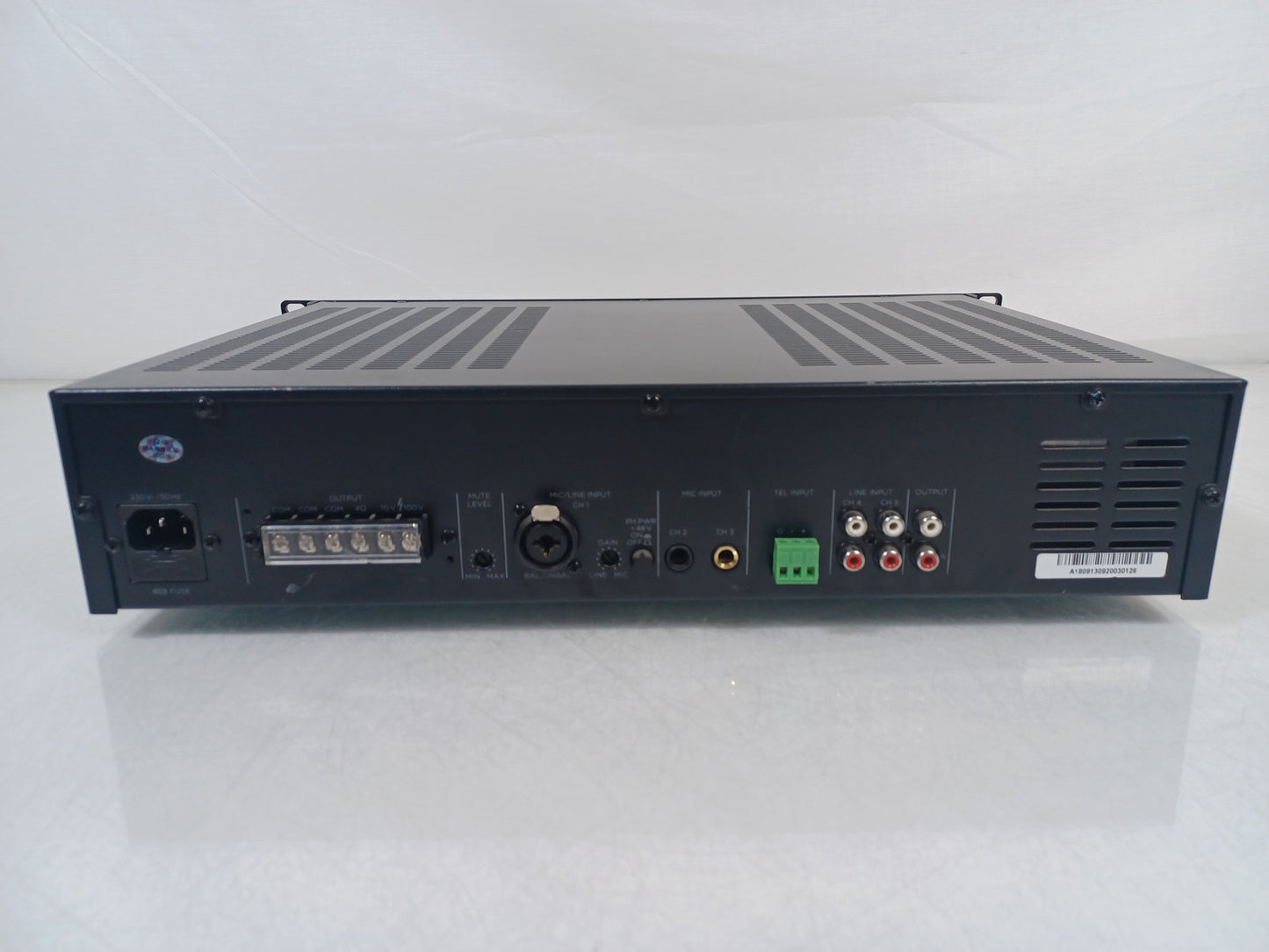 Monacor PA-306 PA Mixing Amplifier - With Rack Mounts