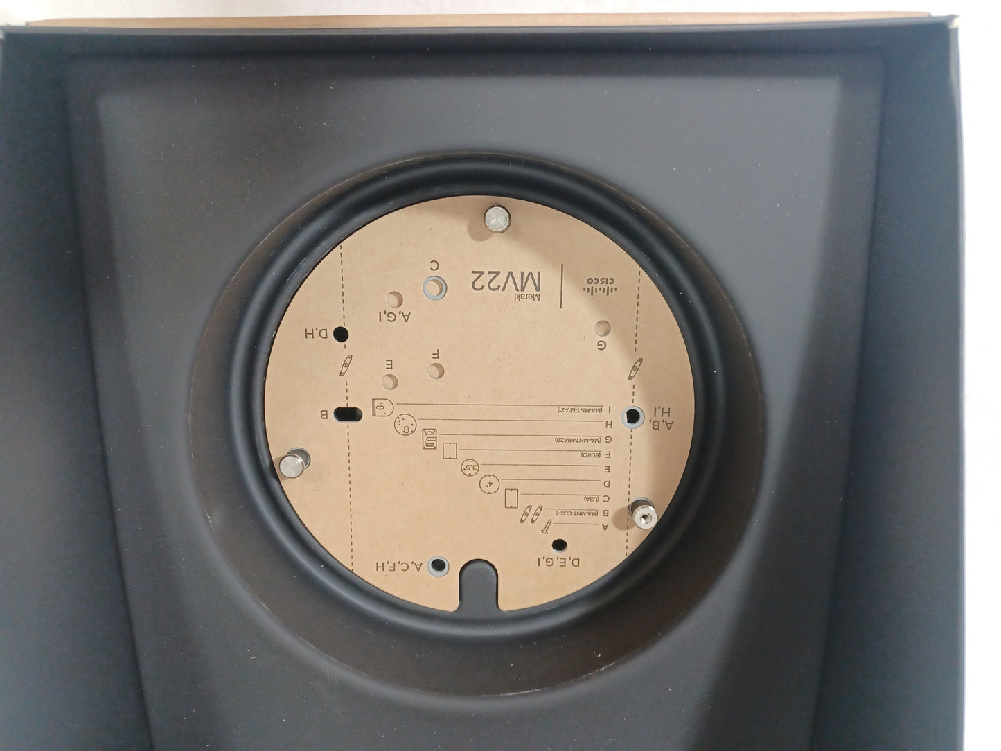 Cisco Meraki MV22-HW Indoor Varifocal MV22 Dome Camera