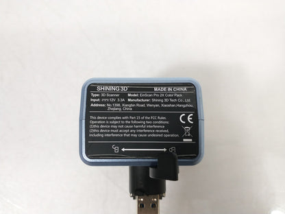 Shining3D EinScan Pro 2x Color Pack - Tested To Power On