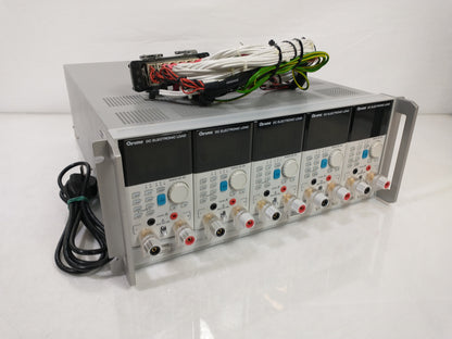 Chroma 63600-5 Series 5 Slot DC Electronic Load Mainframe - With Modules & Cable
