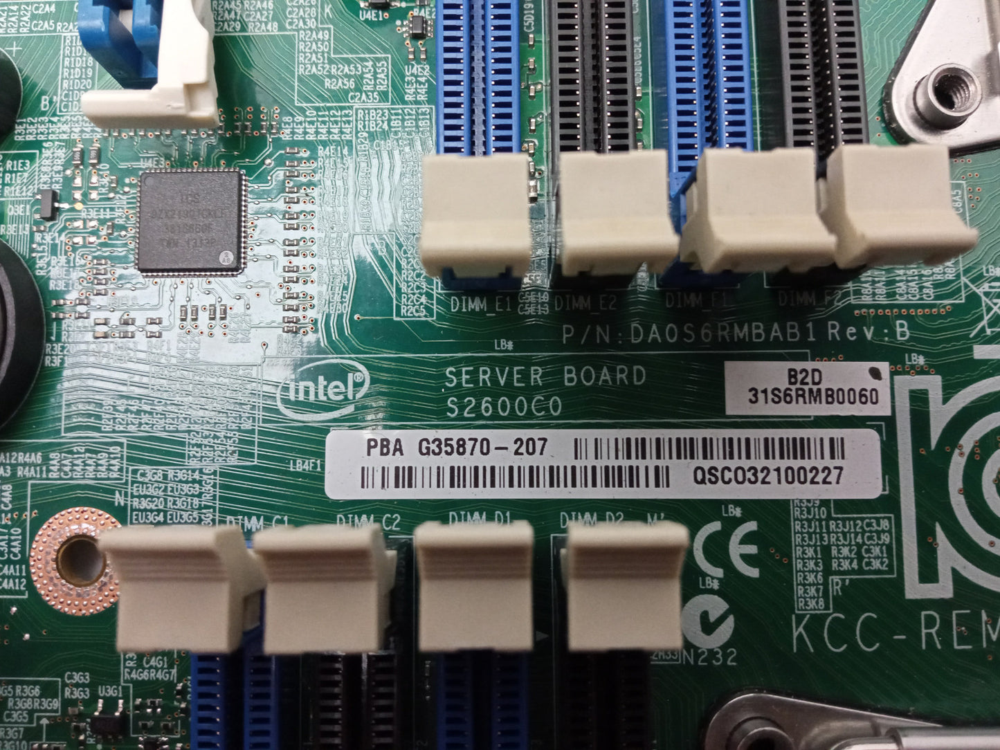 Intel S2600CO Dual Socket LGA2011 DDR3 Server Motherboard