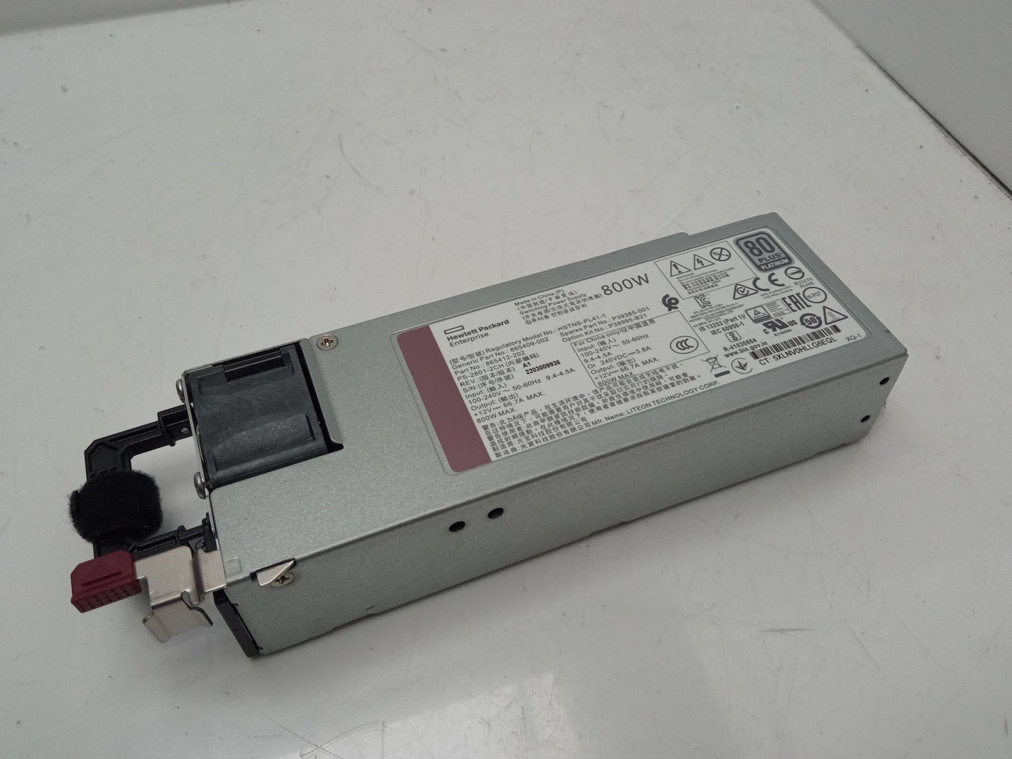 HP 800W Server Power Supply Unit 865409-002 865412-202 P39385-001 P38995-B21
