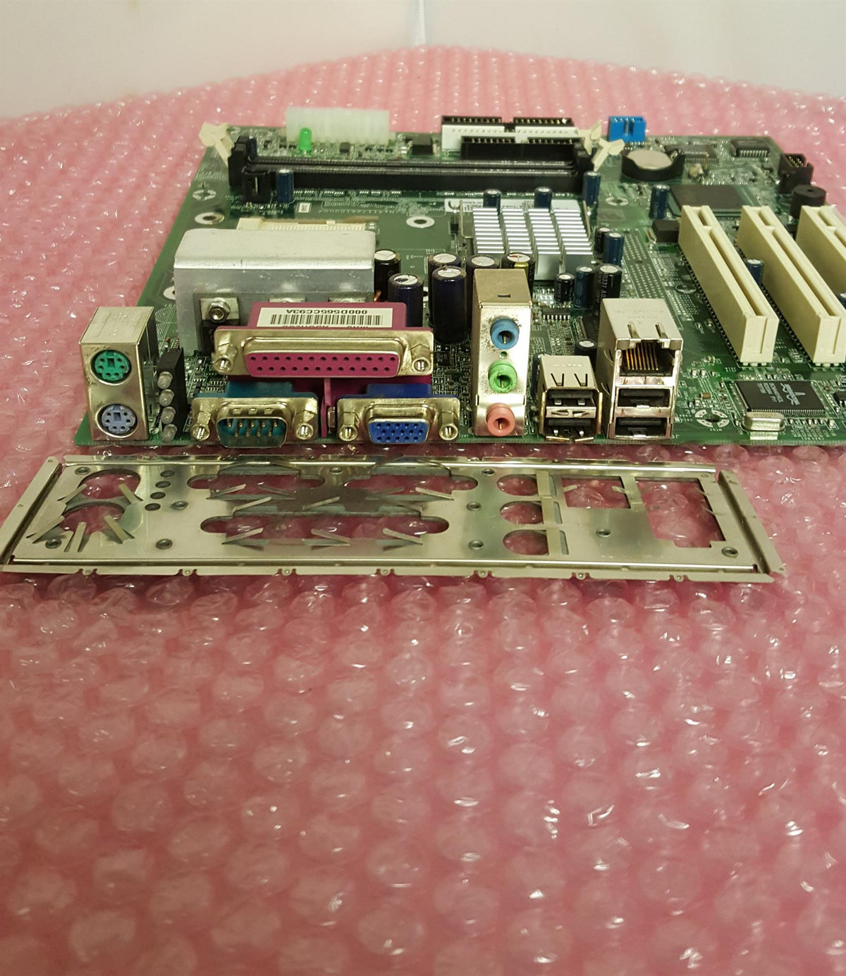 Dell Dimension 2400 Socket 478 DDR PCI Motherboard With I/O Shield 0G1548 G1548