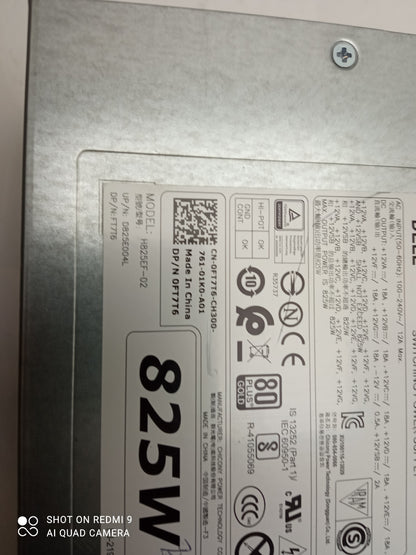 Dell Precision T610 825W Server Power Supply Unit 0FT7T6