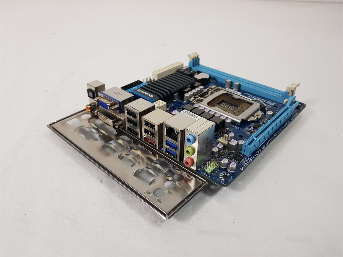 GIGABYTE GA-H61N-USB3 Socket LGA 1155 DDR3 Mini-ITX Motherboard With I/O Shield