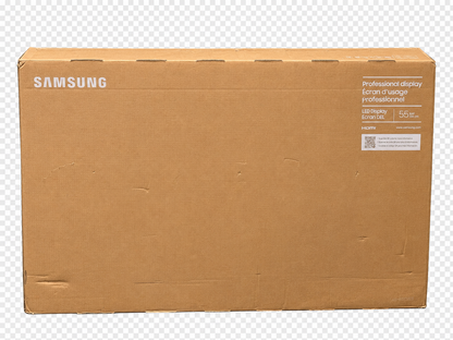 Samsung QM55B 55in 4K UHD 500 Nit Commercial Digital Signage Display HDMI DP